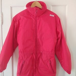 Slalom Vintage Ski Suit Pink Size S